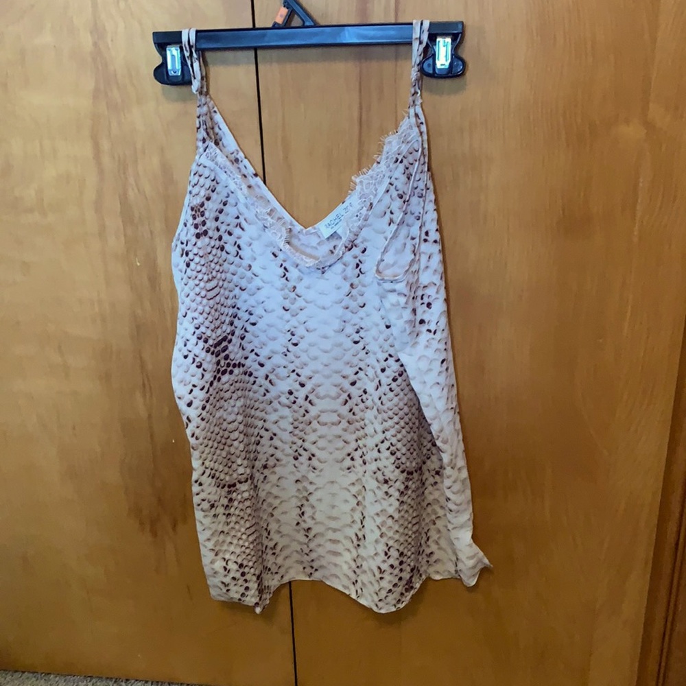 Snake skin tank top. Never worn.